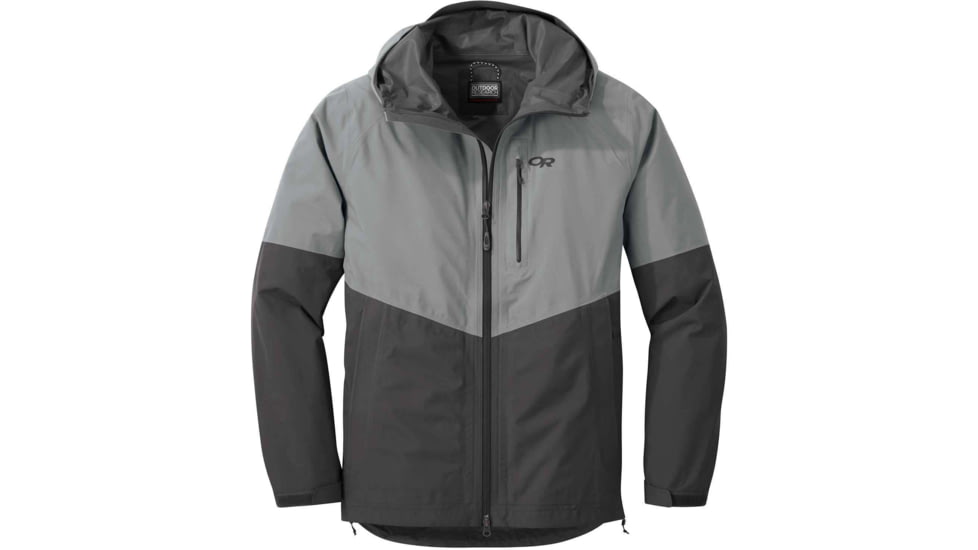 Outdoor Research Foray Jacket - Mens, Lt Pewtr/Stm, Small, 2794781606006