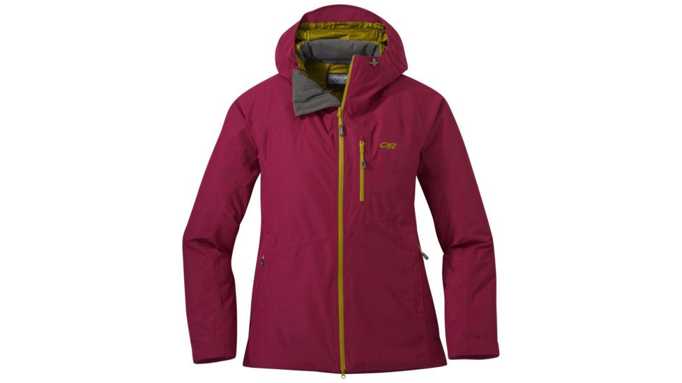 Outdoor Research Fortress Jacket - Womens, Beet, Medium, 2714291585007