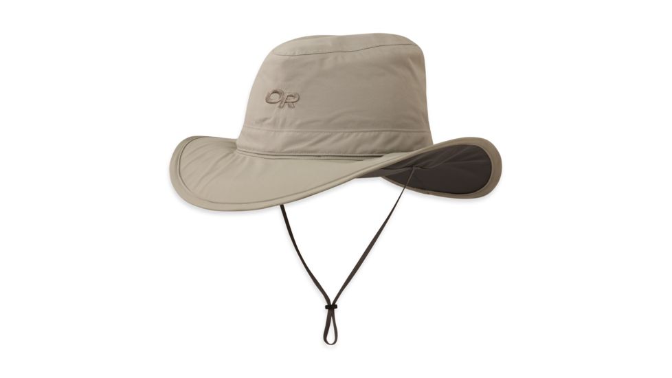 Outdoor Research Ghost Rain Hat - Men's-Khaki-X-Large