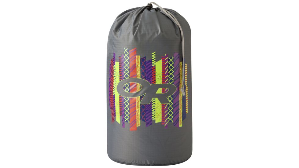 Outdoor Research Graphic Stuff Sack 35L Span, Unisex, Pewter, One Size 250178-pewter-1size