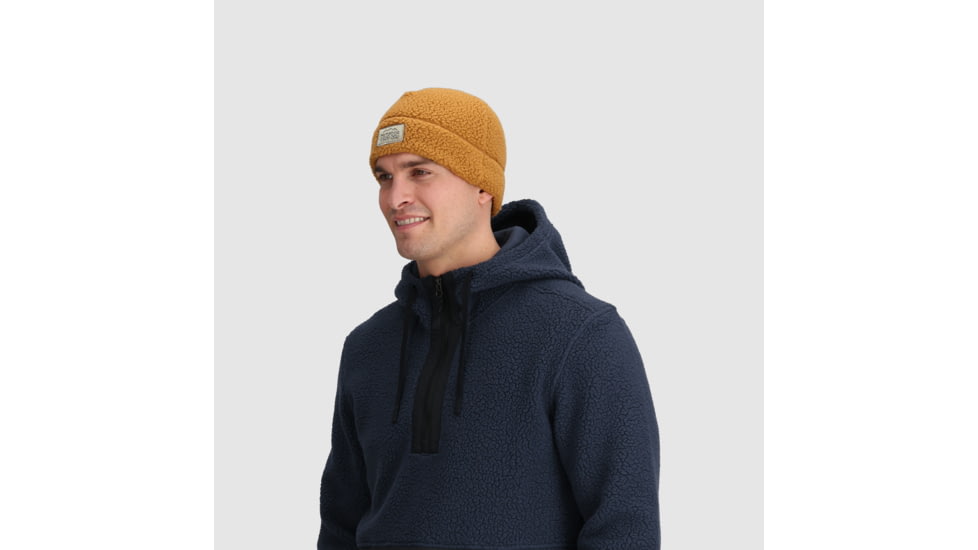 Outdoor Research Grayland Fleece Beanie, Bronze, L/XL, 3220382442016