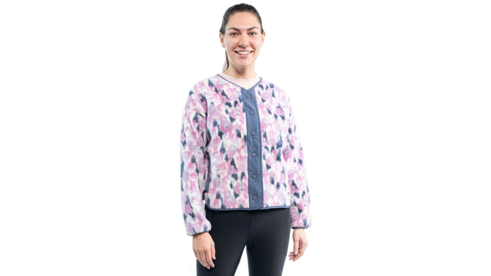 Outdoor Research Grayland Fleece Printed Jacket - Womens, Bone Print, Small, 3005342511006