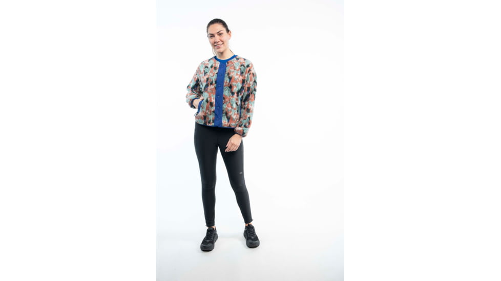 Outdoor Research Grayland Fleece Printed Jacket - Womens, Cinnamon Print, 2XL, 3005342527010