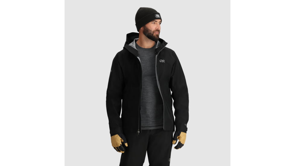 Outdoor Research Headwall Gore-Tex 3L Jacket - Mens, Black, L, 3220920001008