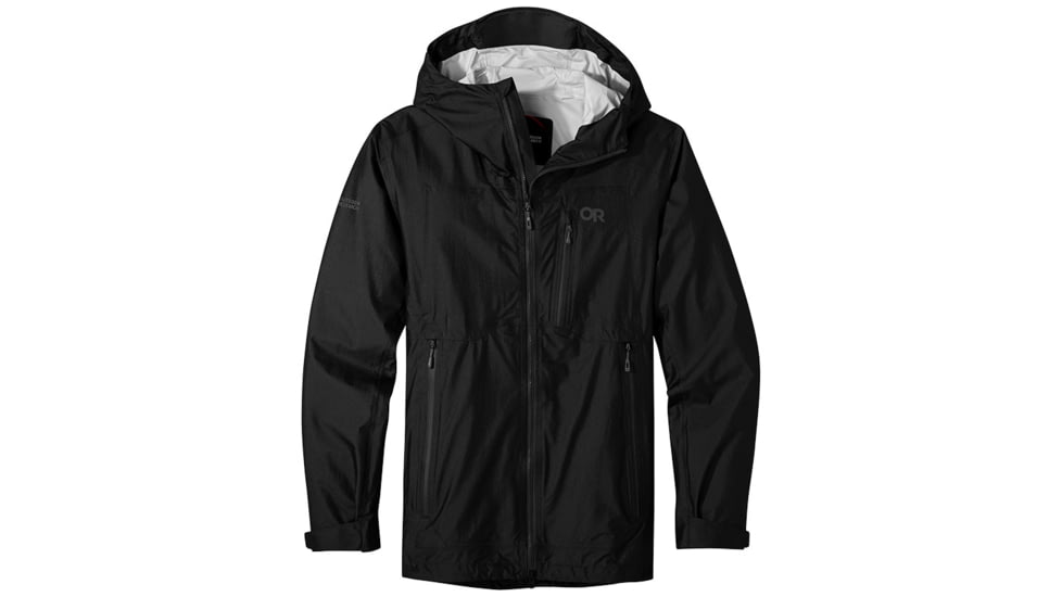 Outdoor Research Helium AscentShell Jacket - Mens, Black, Small, 2876140001-S