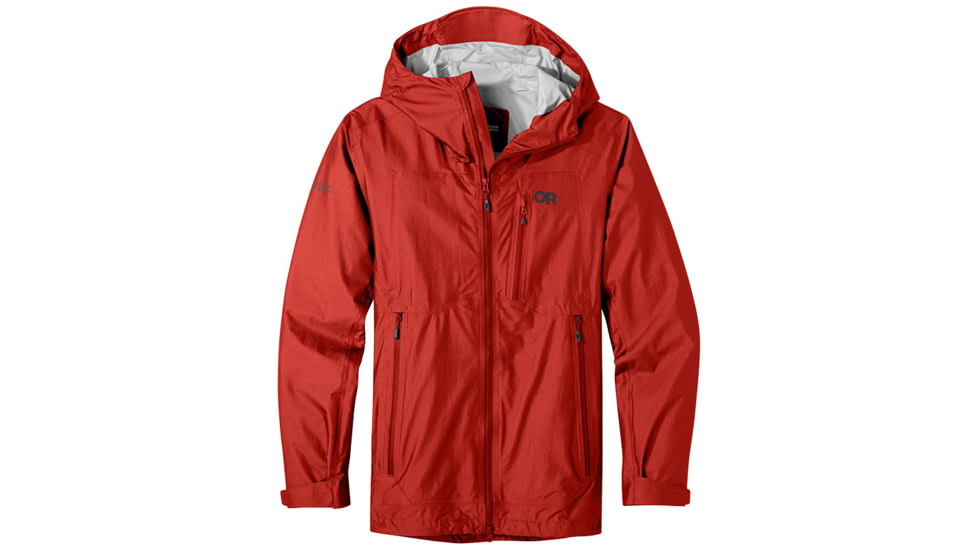 Outdoor Research Helium AscentShell Jacket - Mens, Cranberry, Extra Large, 2876140420-XL