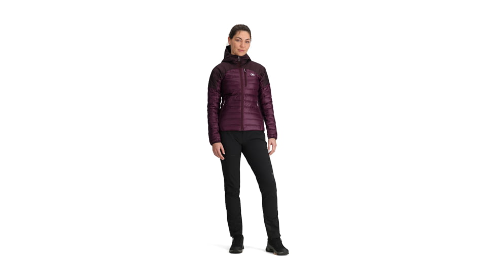 Outdoor Research Helium Down Hoodie - Womens, Amethyst, Medium, 2775910307007