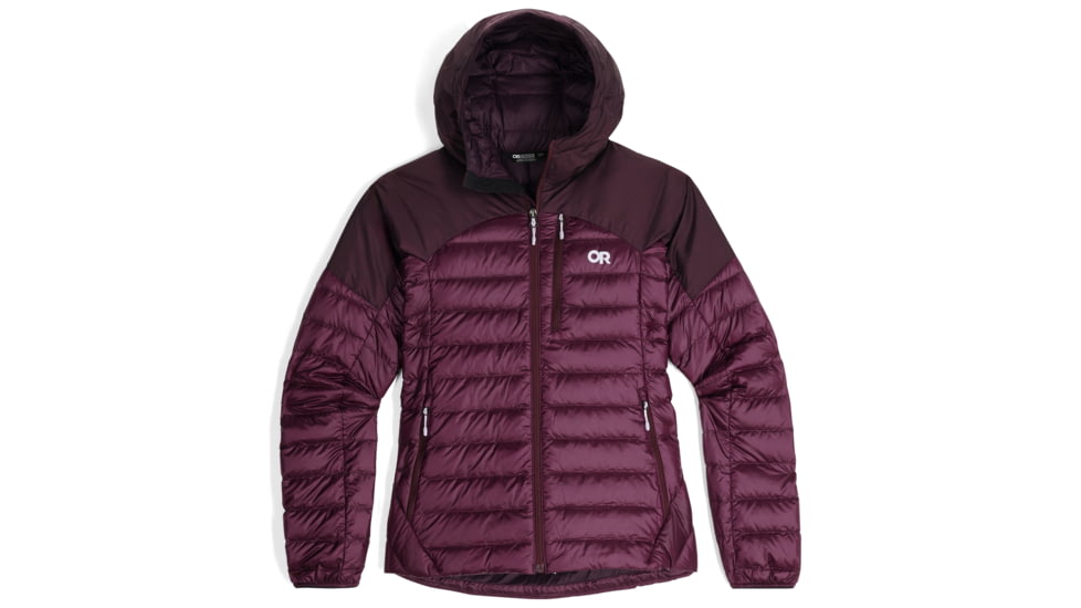 Outdoor Research Helium Down Hoodie - Womens, Amethyst, Medium, 2775910307007