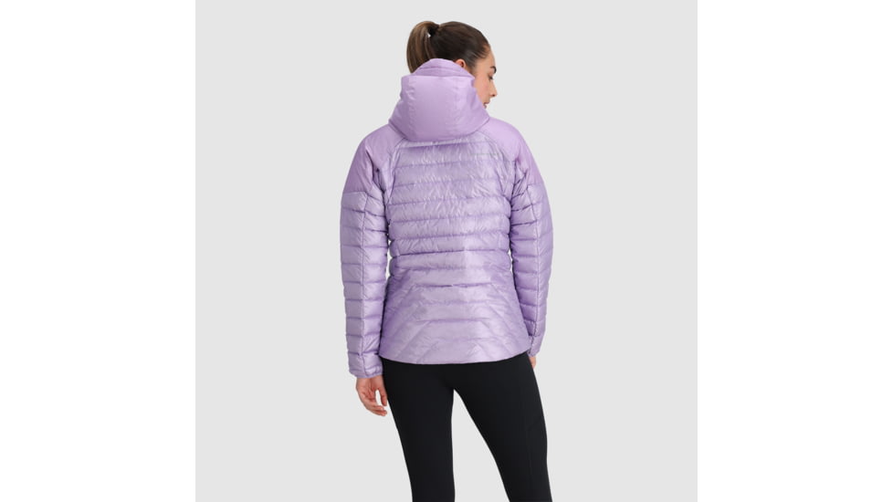 Outdoor Research Helium Down Hoodie - Womens, Lavender, Small, 2775910320006