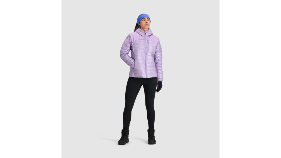 Outdoor Research Helium Down Hoodie - Womens, Lavender, Small, 2775910320006