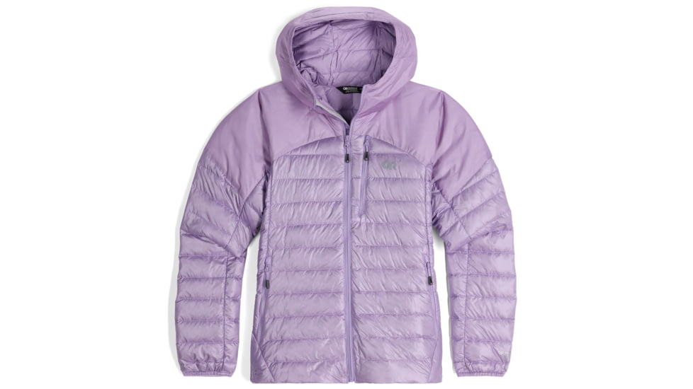 Outdoor Research Helium Down Hoodie - Womens, Lavender, Small, 2775910320006