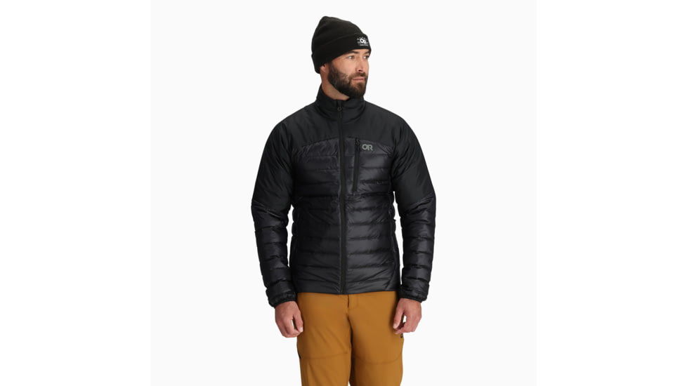 Outdoor Research Helium Down Jacket - Mens, Black, Large, 3220950001008