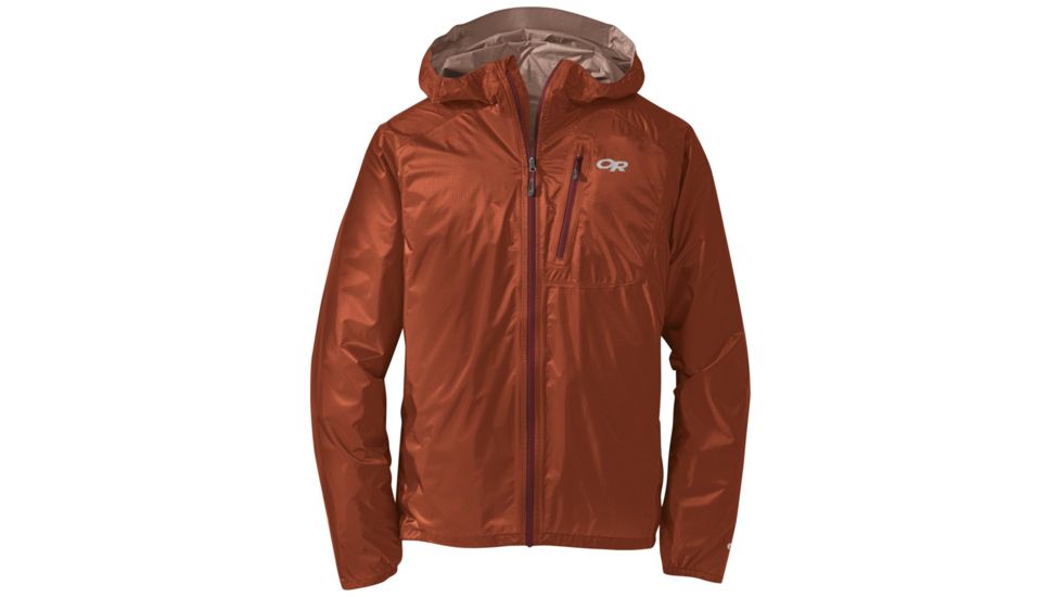 Outdoor Research Helium II Jacket - Mens, Burnt Orange/Firebrick, Small, 2429691355006