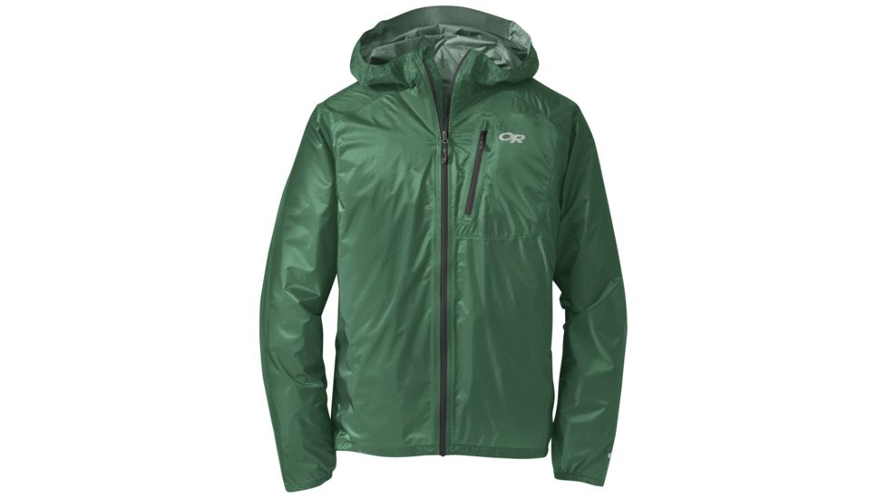 Outdoor Research Helium II Jacket - Mens, Jungle/Storm, Large, 2429691353008