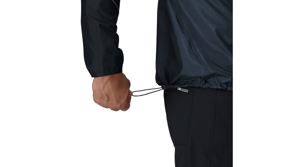 Outdoor Research Helium Rain Jacket - Mens, Atlantic, Medium, 3224020252007