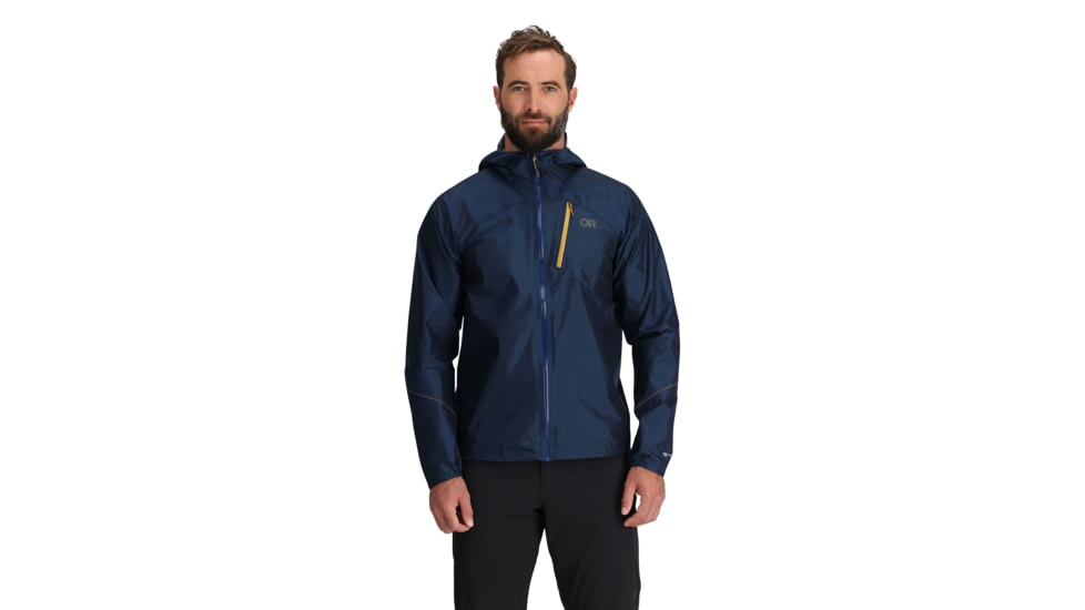 Outdoor Research Helium Rain Jacket - Mens, Cenote, Small, 3224022650-S