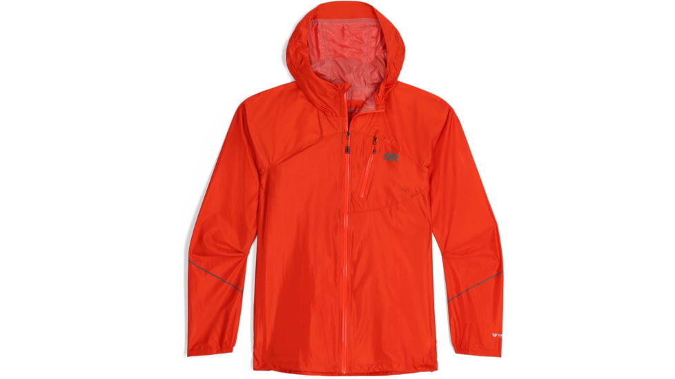 Outdoor Research Helium Rain Jacket - Mens, Spice, Medium, 3224022448007