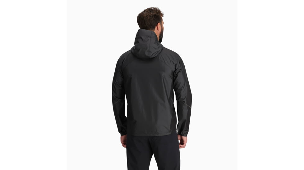 Outdoor Research Helium Rain Jacket - Mens, Storm, Medium, 3224021288007