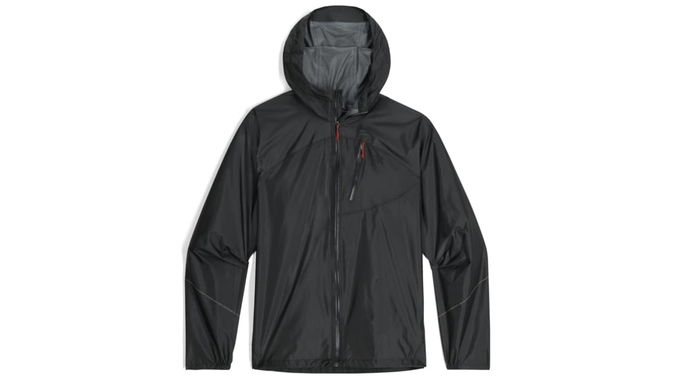 Outdoor Research Helium Rain Jacket - Mens, Storm, Medium, 3224021288007