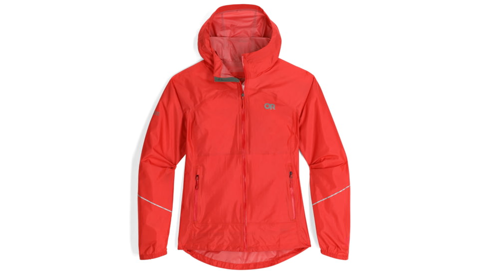 Outdoor Research Helium Rain Jackets - Womens, Sunrise, M, 3224052760007