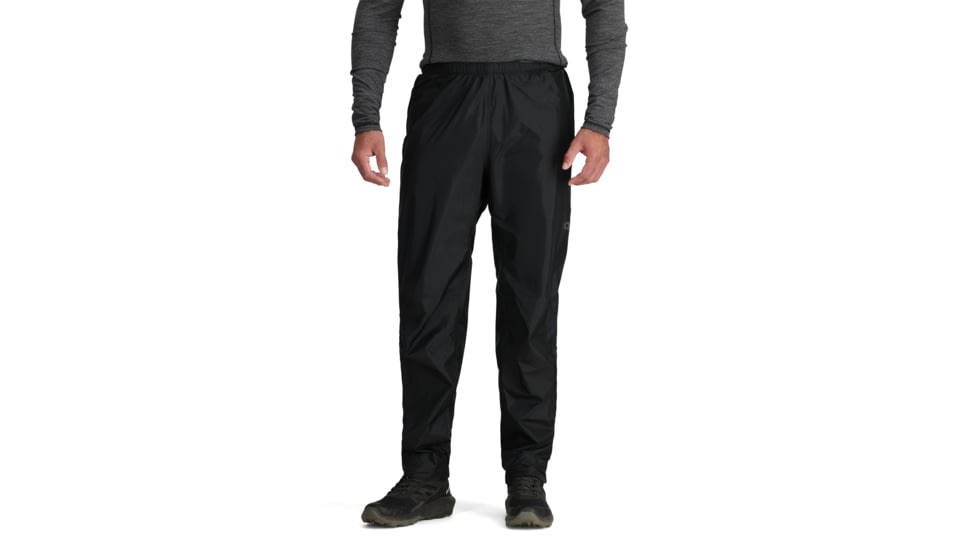 Outdoor Research Helium Rain Pants - Mens, Black, Large, 3224030001008