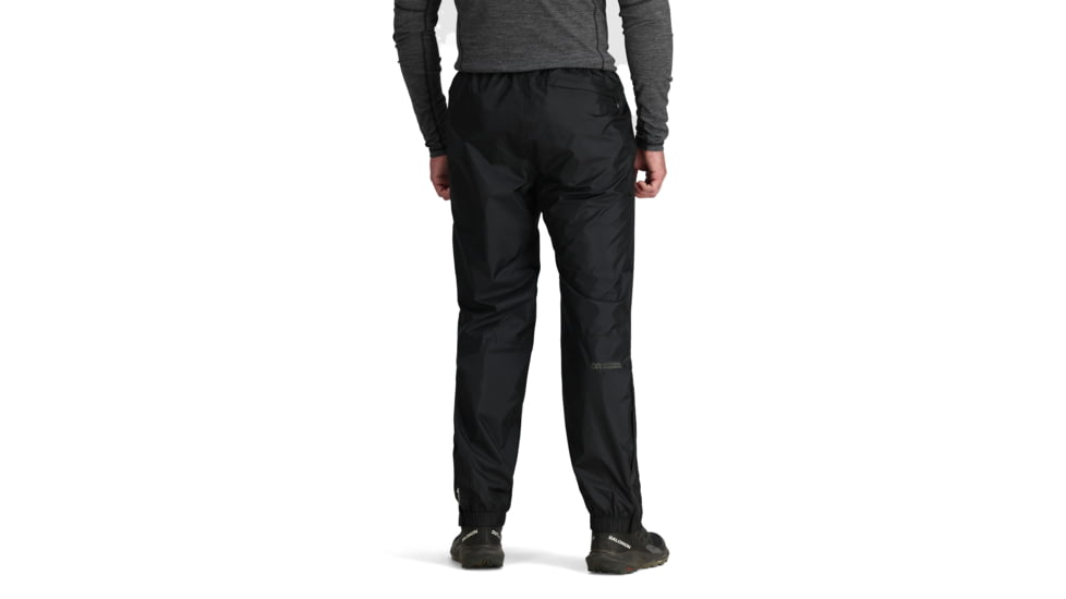 Outdoor Research Helium Rain Pants - Mens, Black, Large, 3224030001008