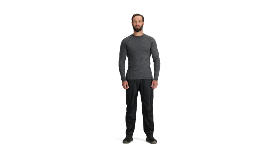 Outdoor Research Helium Rain Pants - Mens, Black, Large, 3224030001008