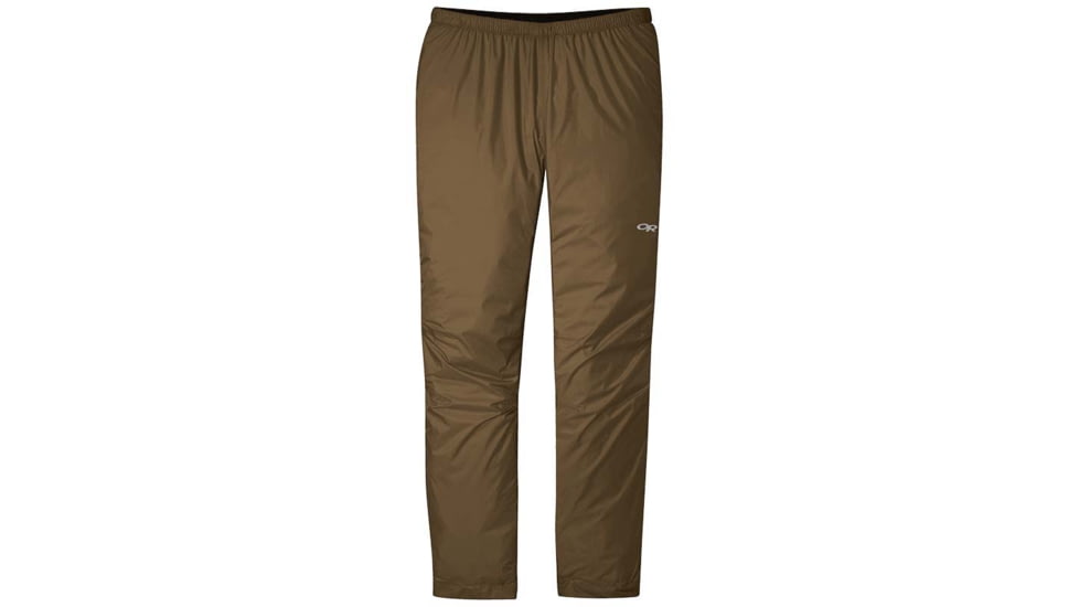 Outdoor Research Helium Rain Pants - Mens, Coyote, Small, 2753870014006