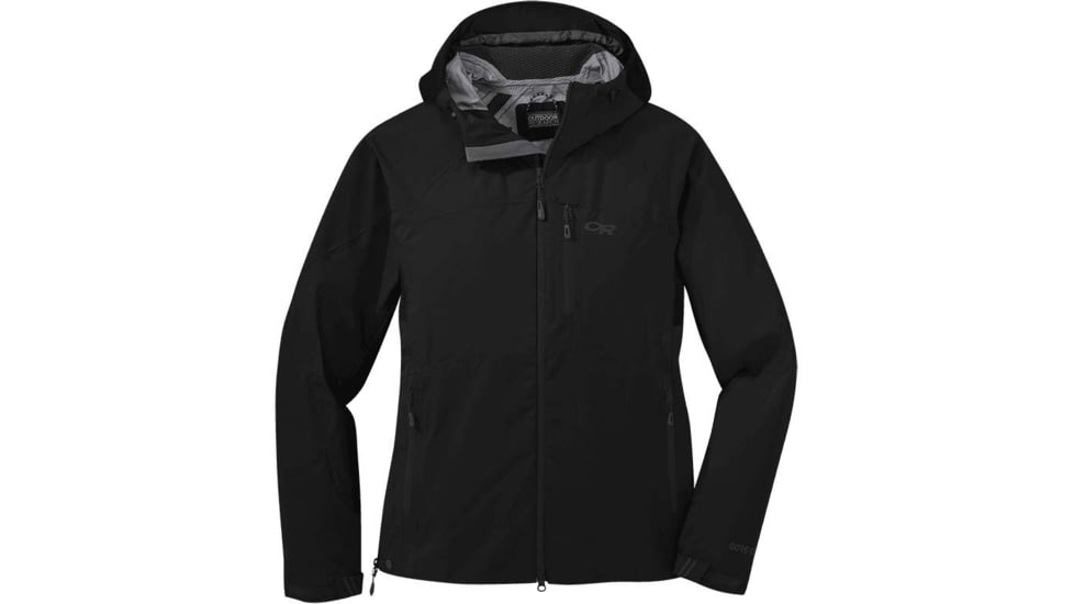 Outdoor Research Hemispheres GORE-TEX Jacket - Women's, Large, Black, 2680920001008