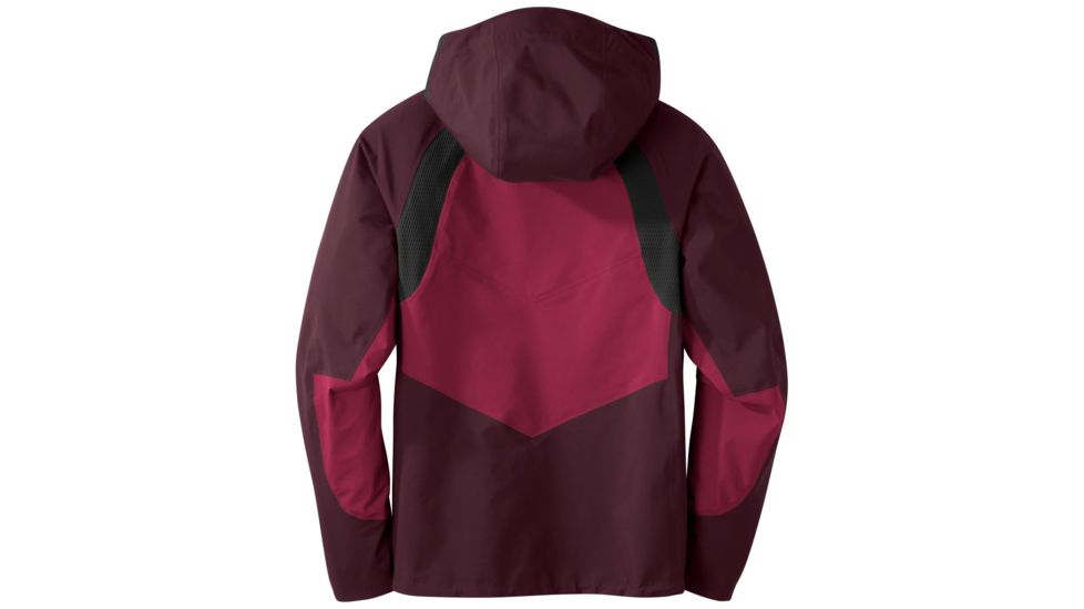 Outdoor Research Hemispheres GORE-TEX Jacket - Women's, Small, Cacao/Beet, 2680921592006