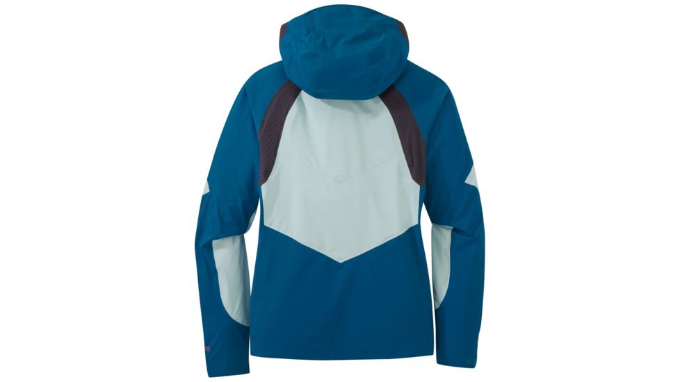 Outdoor Research Hemispheres GORE-TEX Jacket - Women's, Medium, Celestial Blue/Waterfall, 2680921598007