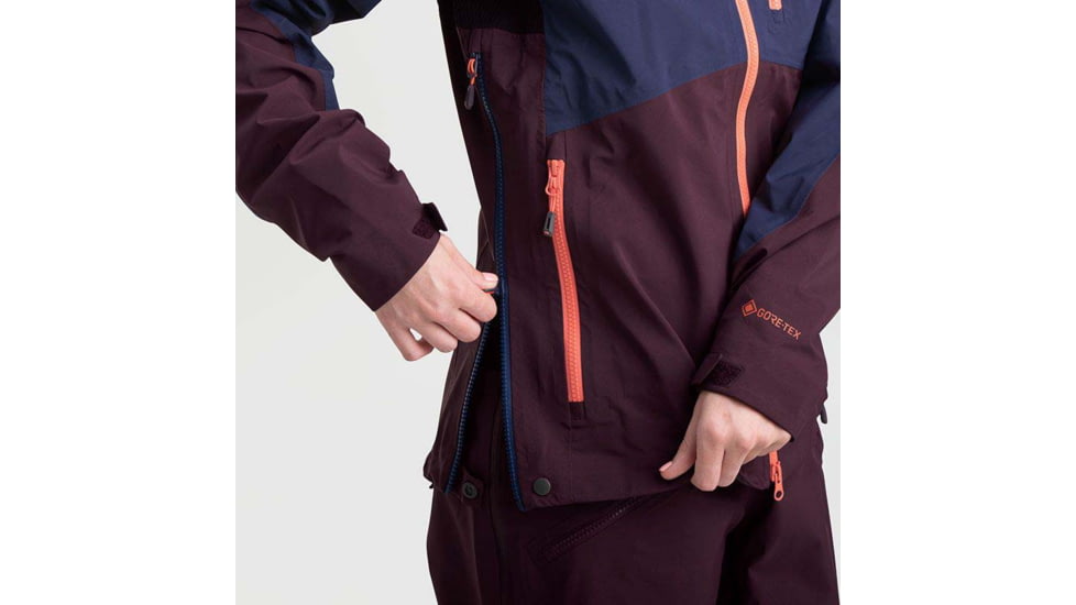 Outdoor Research Hemispheres GORE-TEX Jacket - Women's, Extra Small, Elk/Naval Blue, 2680922053005
