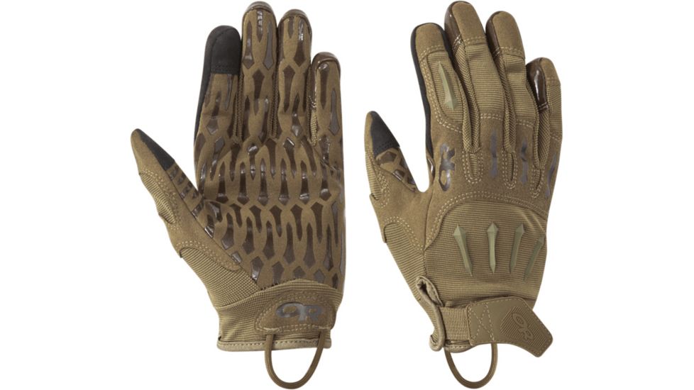 Outdoor Research Ironsight Sensor Gloves - Mens, Coyote, 2XL, 2668420014010