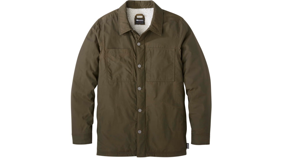 Outdoor Research Lined Chore Jacket - Mens, Loden, Medium, 2832151943007