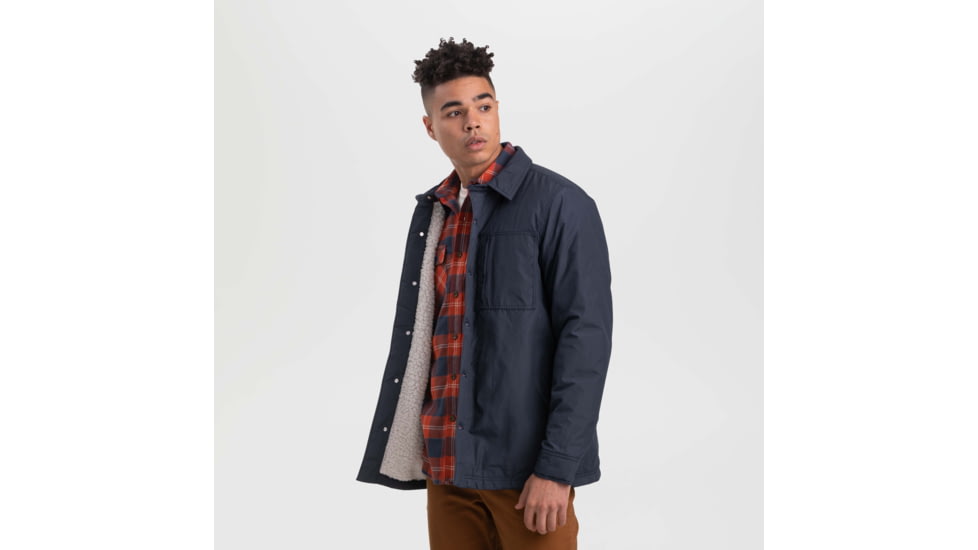 Outdoor Research Lined Chore Jacket - Mens, Naval Blue, Large, 2832151289008