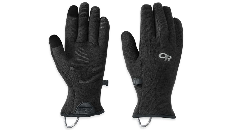 Outdoor Research Longhouse Sensor Gloves - Women's-Black-Medium