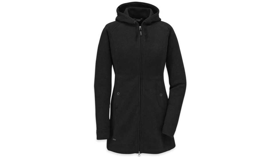 Outdoor Research Longitude Hoody - Womens-Black-Medium