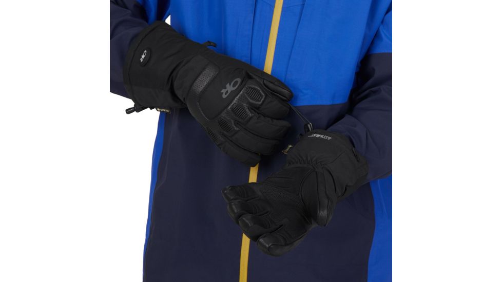 Outdoor Research Lucent Heated Sensor Gloves, Black, Small, 2715430001006