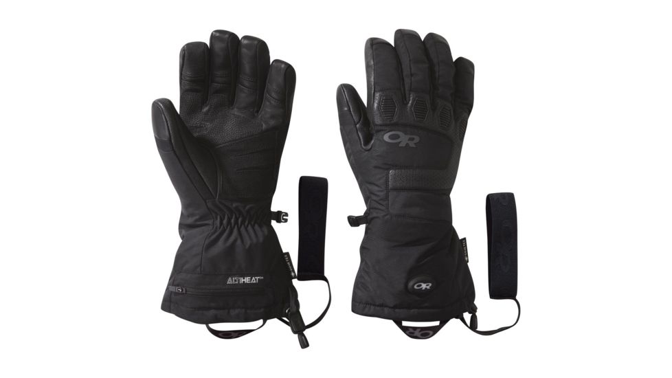 Outdoor Research Lucent Heated Sensor Gloves, Black, Small, 2715430001006
