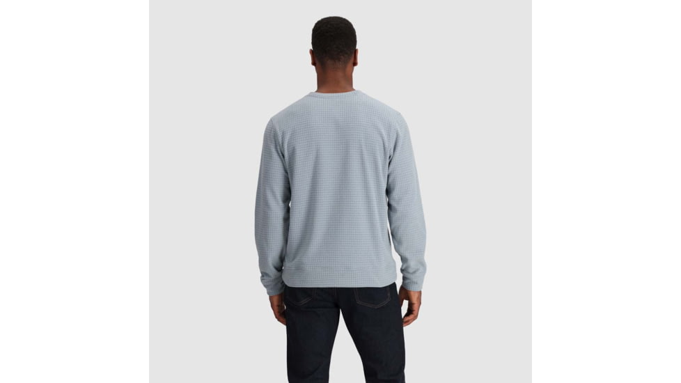 Outdoor Research Mega Trail Mix Fleece Crew - Mens, Slate, Extra Large, 3007270930009