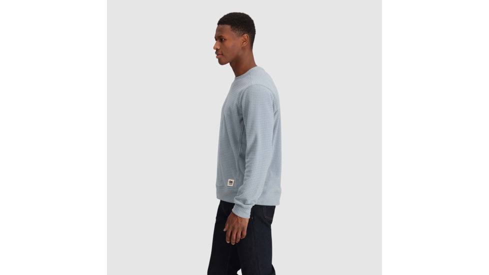 Outdoor Research Mega Trail Mix Fleece Crew - Mens, Slate, Extra Large, 3007270930009