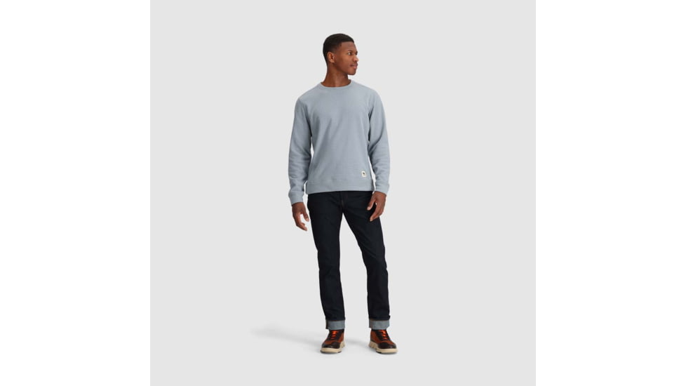 Outdoor Research Mega Trail Mix Fleece Crew - Mens, Slate, Extra Large, 3007270930009