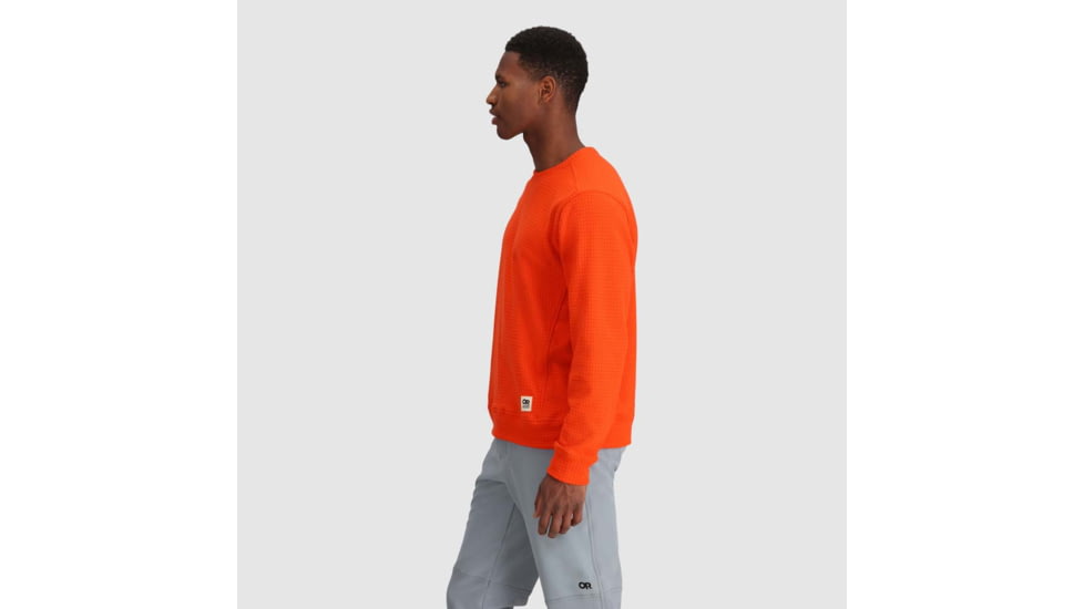 Outdoor Research Mega Trail Mix Fleece Crew - Mens, Spice, Extra Large, 3007272448009