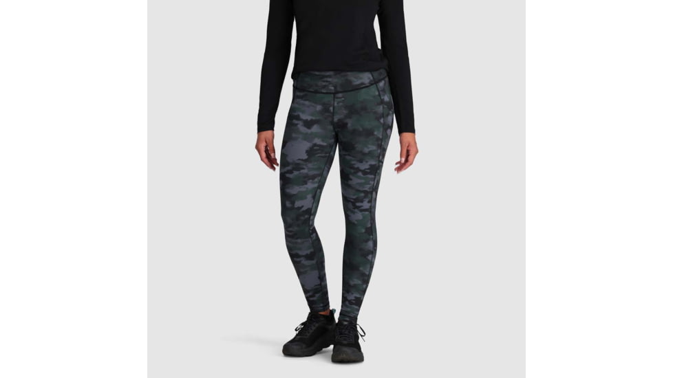 Outdoor Research Melody 7/8 Leggings - Womens, Grove Camo, Extra Small, 2837862532005