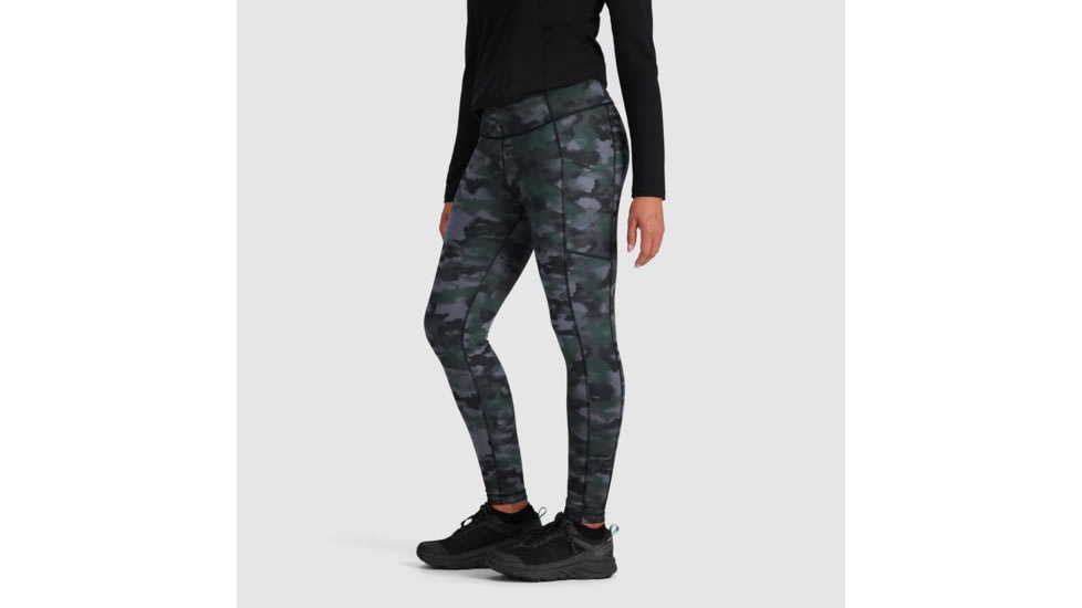 Outdoor Research Melody 7/8 Leggings - Womens, Grove Camo, Extra Small, 2837862532005