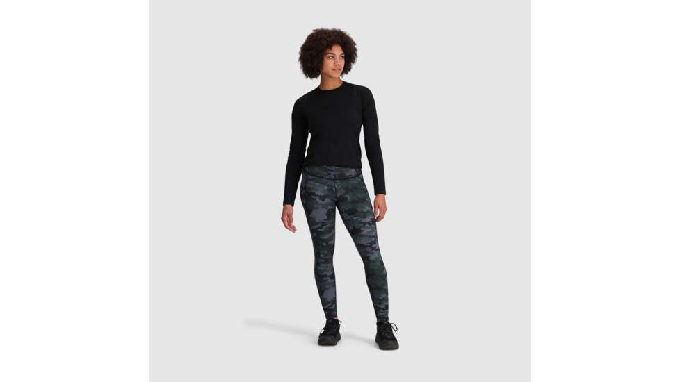 Outdoor Research Melody 7/8 Leggings - Womens, Grove Camo, Extra Small, 2837862532005