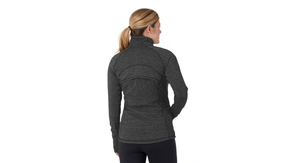 Outdoor Research Melody Full Zip - Womens, Black Heather, Small, 2714850012006