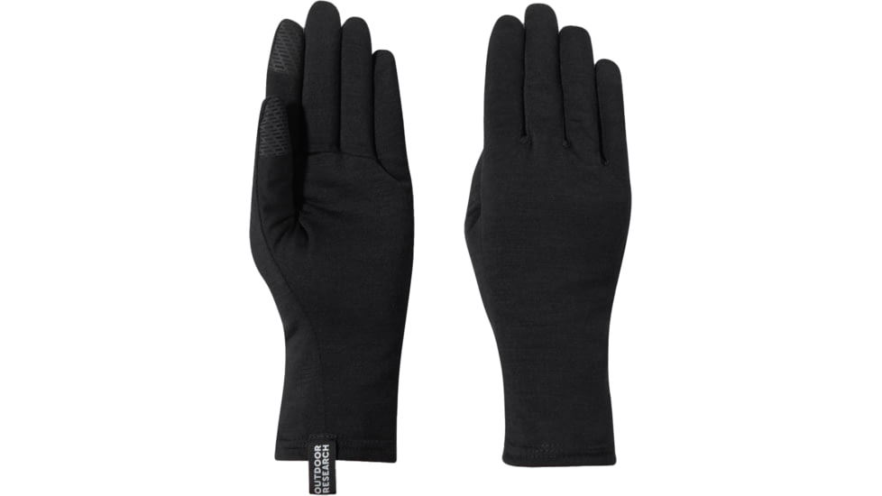 Outdoor Research Merino 150 Sensor Liners, Black, Small, 2832850001006