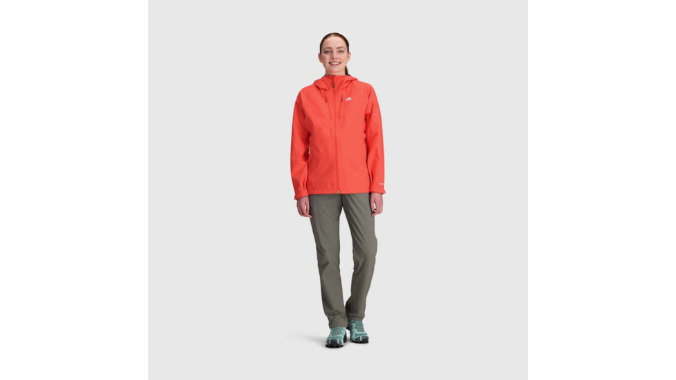 Outdoor Research MicroGravity AscntShll Jacket - Womens, Sunset, 2XL, 2743992067010