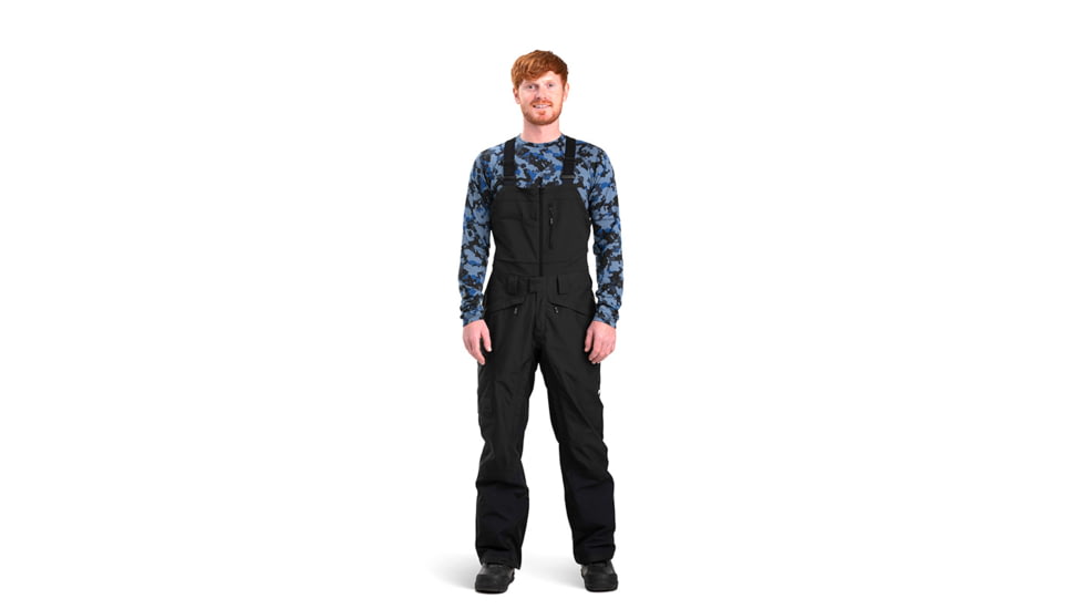 Outdoor Research MT Baker Storm Bibs - Mens, Black, Extra Large, 2831950001009